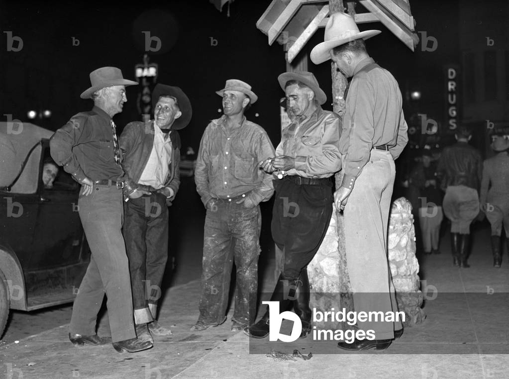 Las Vegas, Nevada, Main Street corner, c.1940s