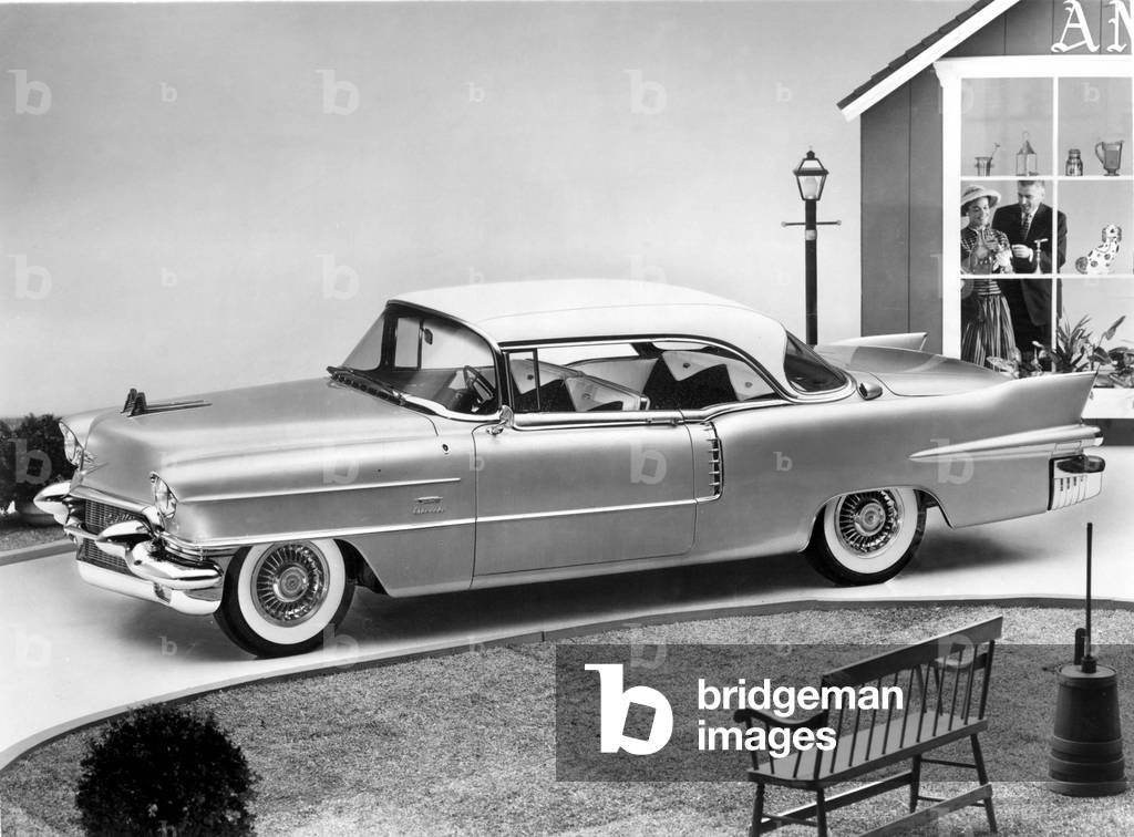 EL DORADO SEVILLE-Cadillac Model, 1956.