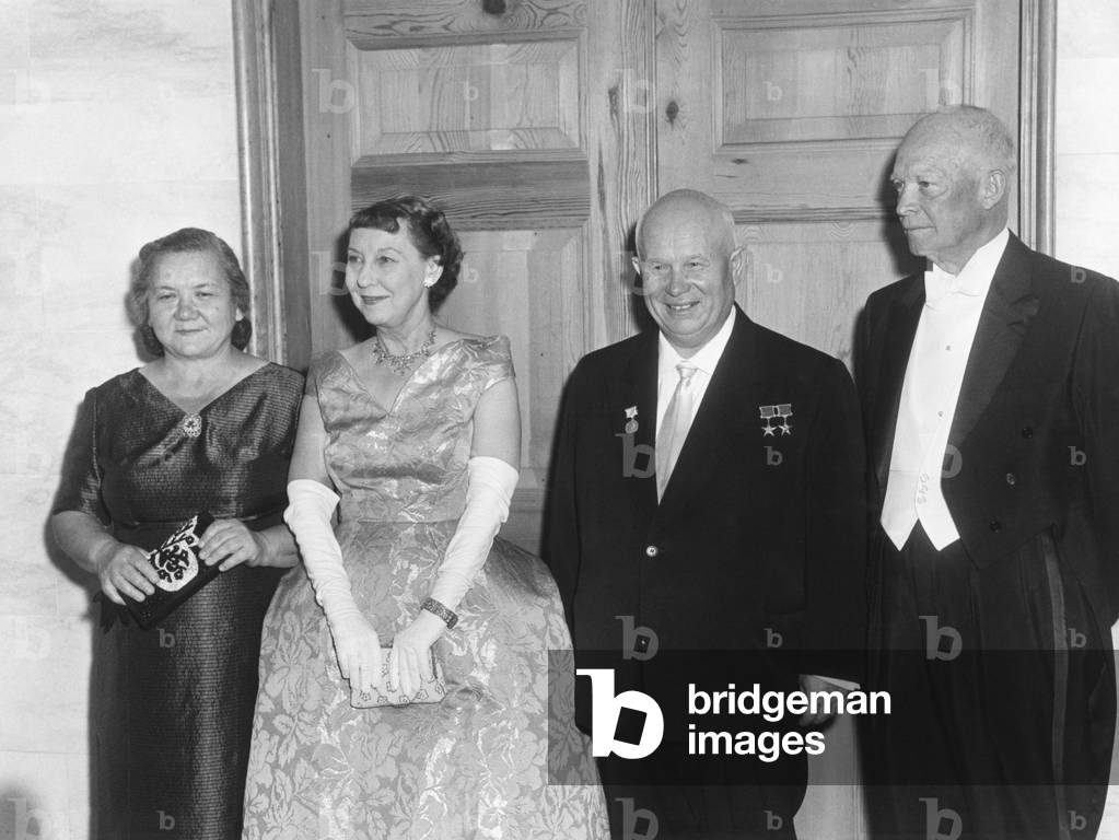 State dinner for Soviet leader at the White House, 1959