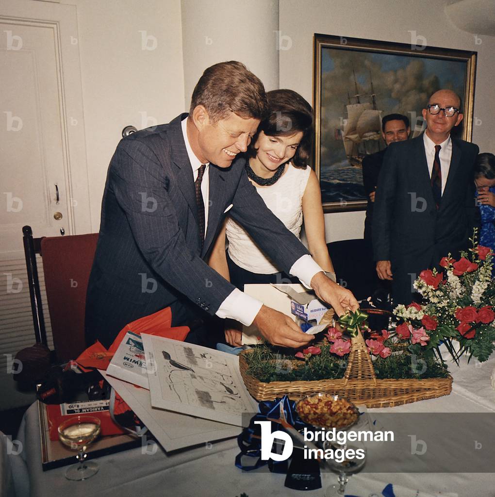 President's Birthday Party, given by White House Staff, 1963