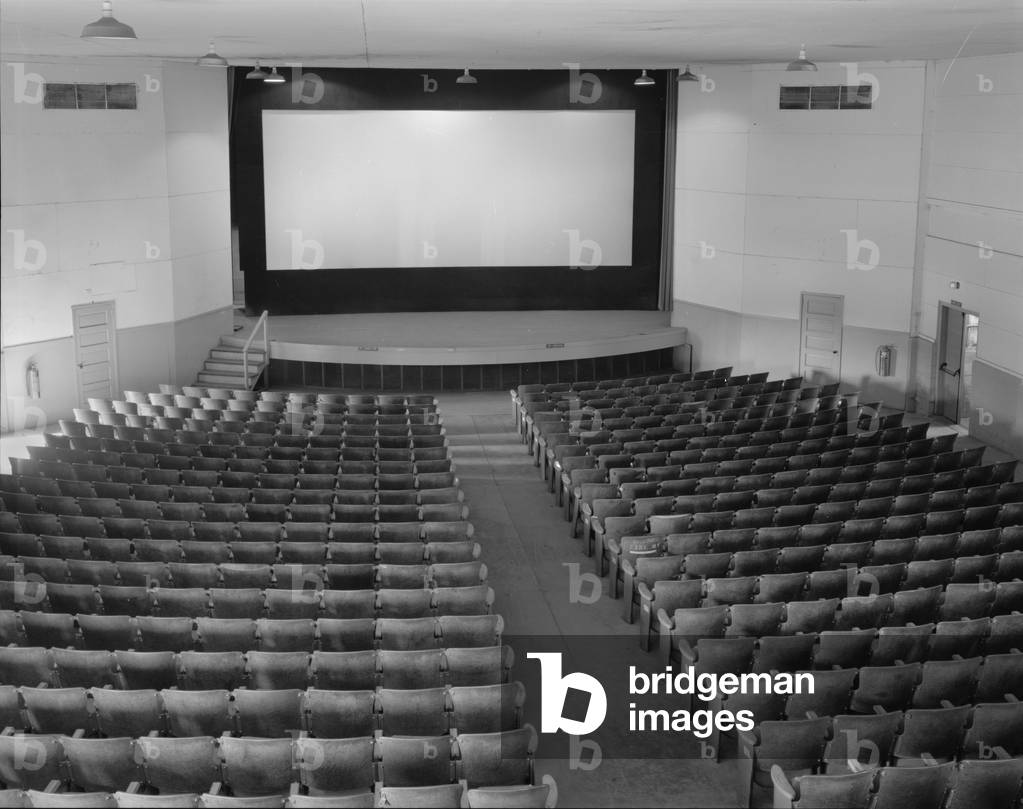 Movie Theaters, the Fort McCoy Building, constructed in 1942, South Eleventh Avenue & South B Street, Sparta, Wisconsin, c.1940s