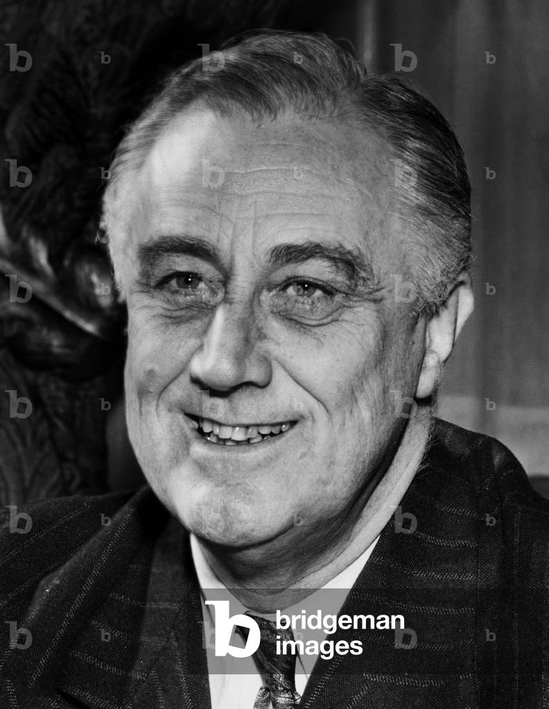 President Franklin D. Roosevelt on his 59th birthday, 1941 (photo)