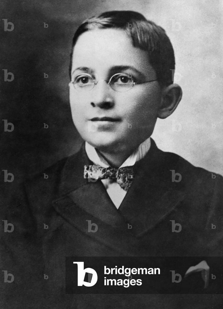 Harry Truman, the 33rd President of the U.S. at age 8. c. 1892.