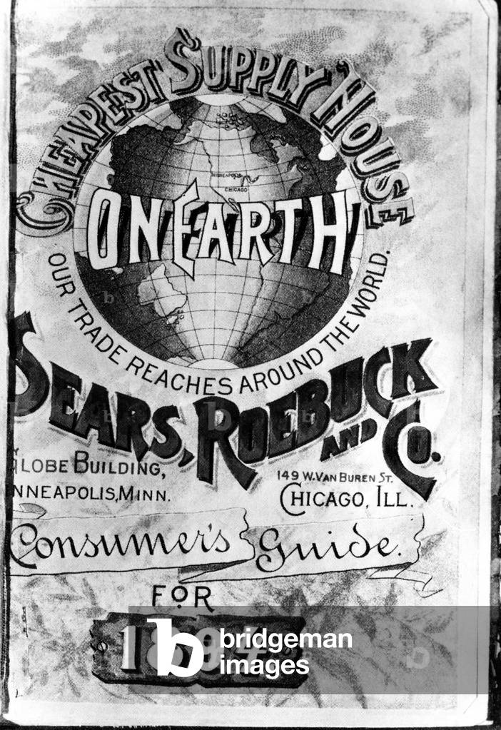 The front cover of the original 1894 Sears catalog.