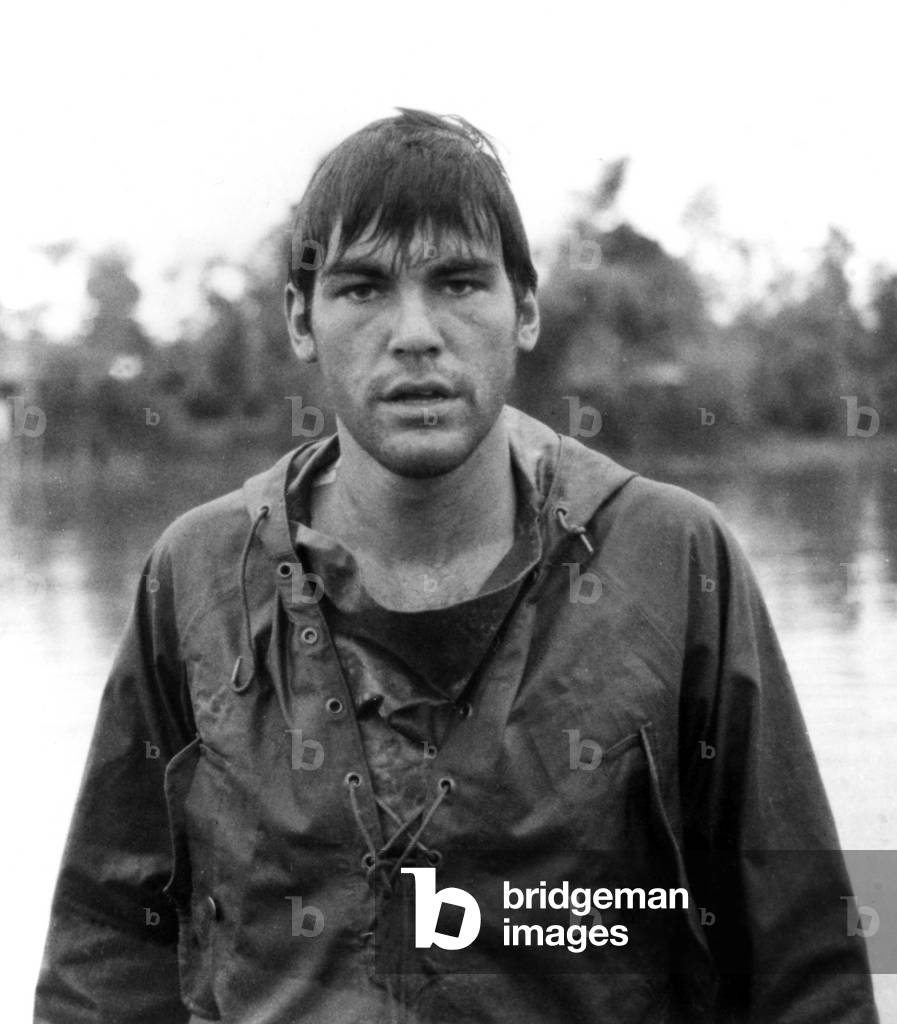 Oliver Stone in Vietnam, having arrived 9/14/67 in the 2nd platoon, Bravo Company, 3rd battalion, 25th infantry