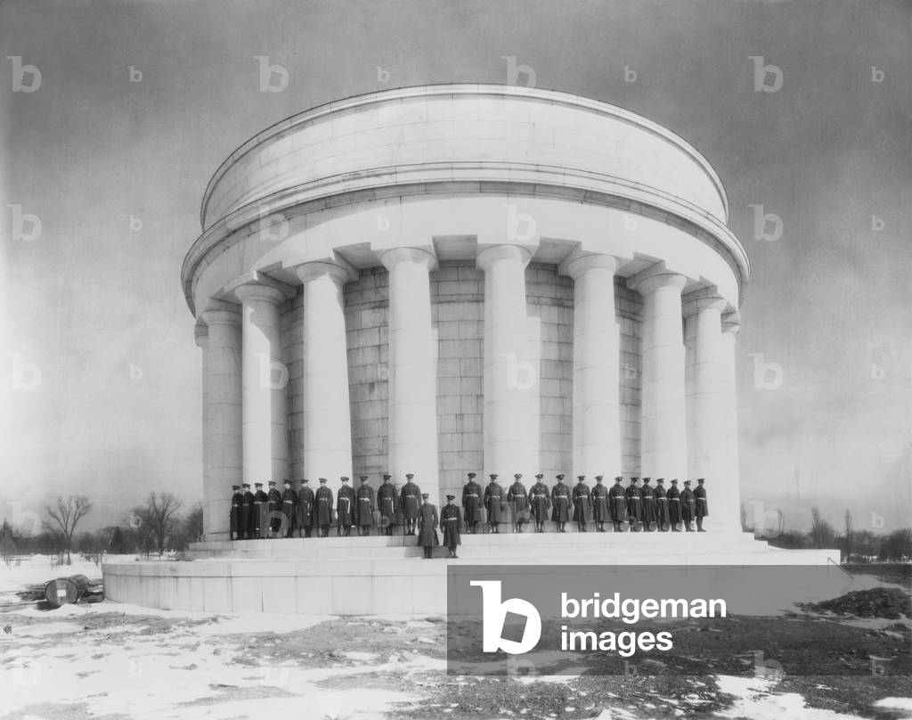 President Warren Harding and his wife Florence are buried in the Harding Tomb, Marion Ohio. The Harding Memorial Association raised ,000 in donations from more than one million people to construct to tomb in 1926-27. The Harding Memorial dedication was delayed until 1931 by the Teapot Dome scandal