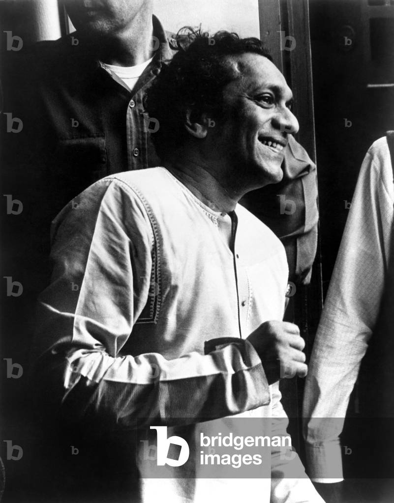 Ravi Shankar, musician, composer, performer and scholar, portrait, 1960s