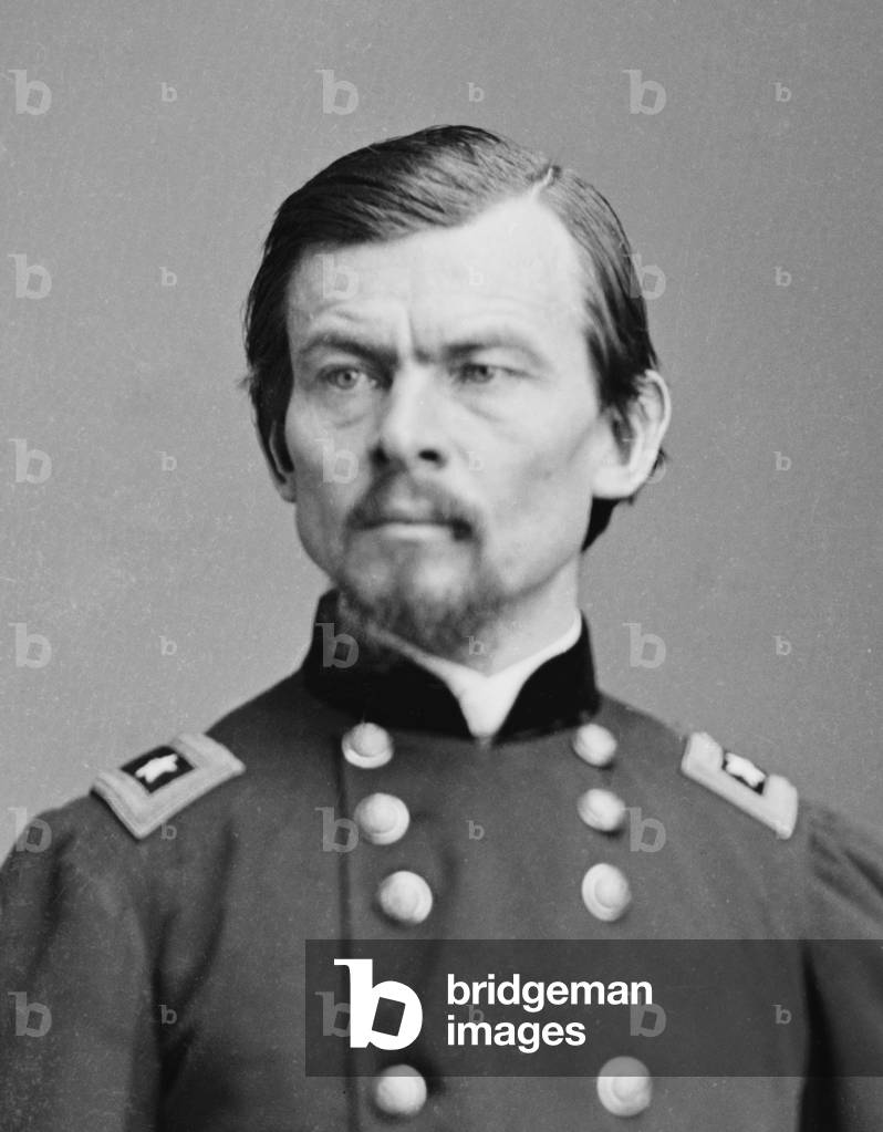 The Civil War. Major General Franz Sigel, c. 1862 - 1865. Mathhew Brady Studio