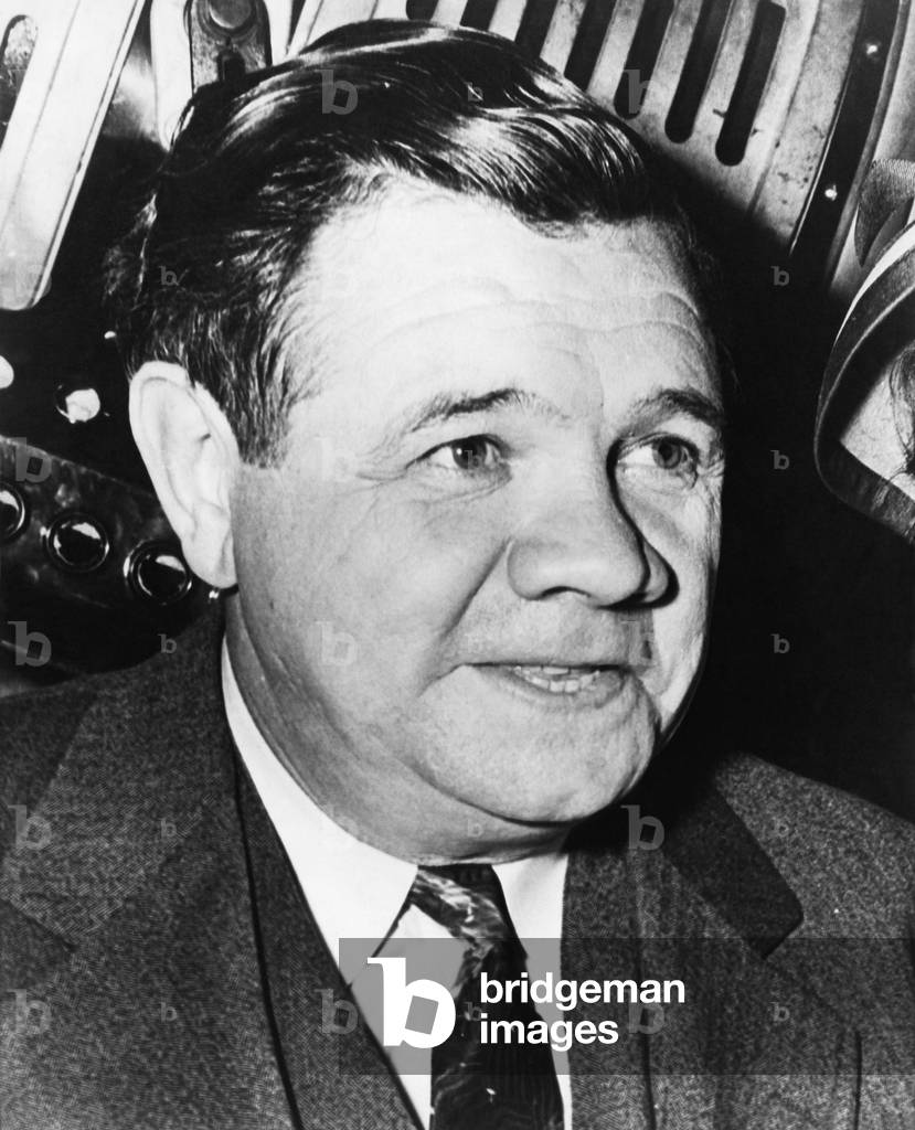 New York Yankees. Retired outfielder Babe Ruth, c.late 1930s