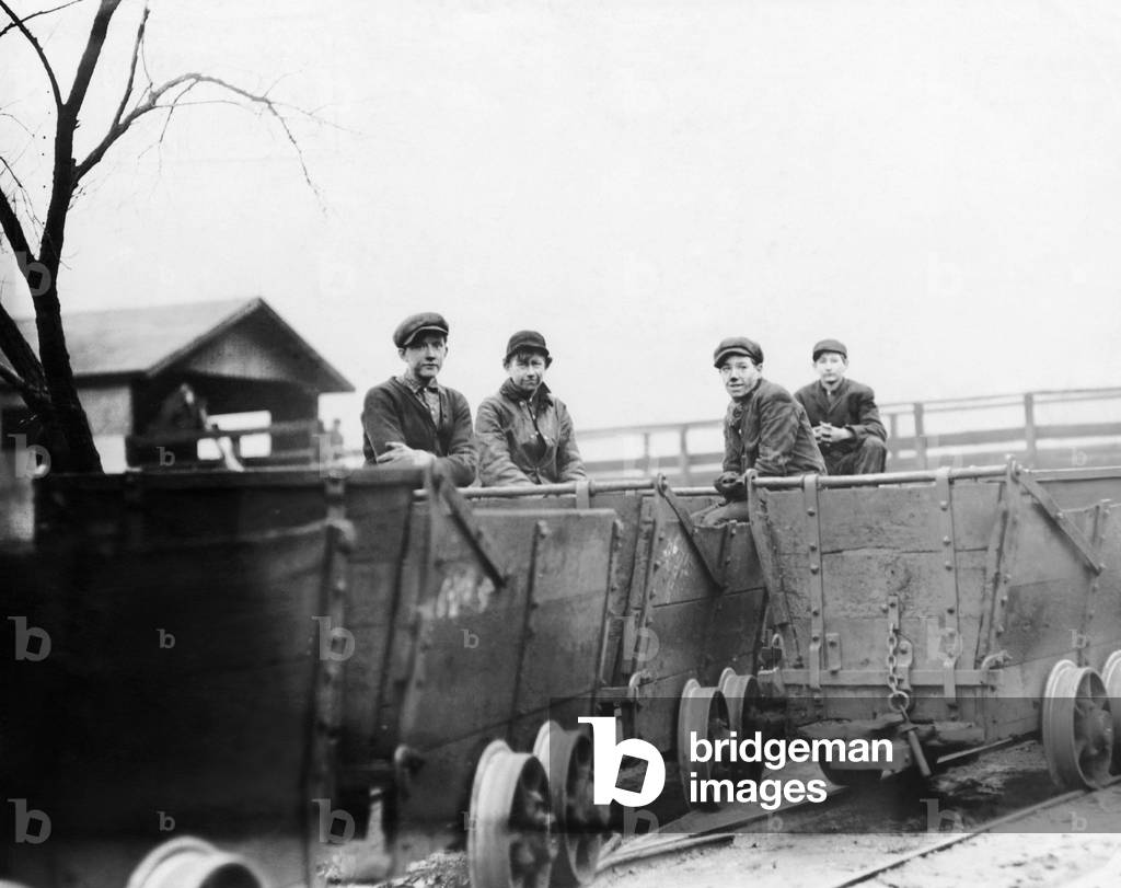Children coal miners, c.1910s