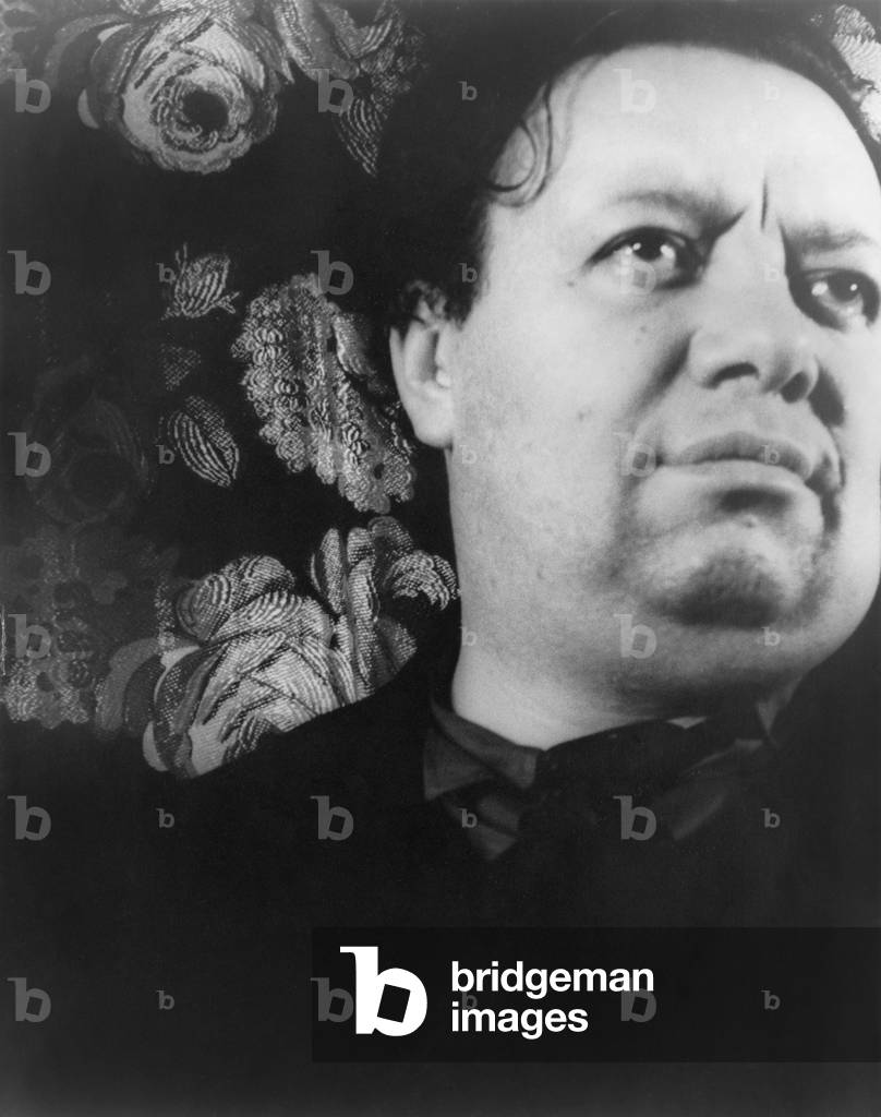 Diego Rivera (1886-1957), Mexican painter who revived mural painting with strong modernist narrative paintings in Mexico and the United States