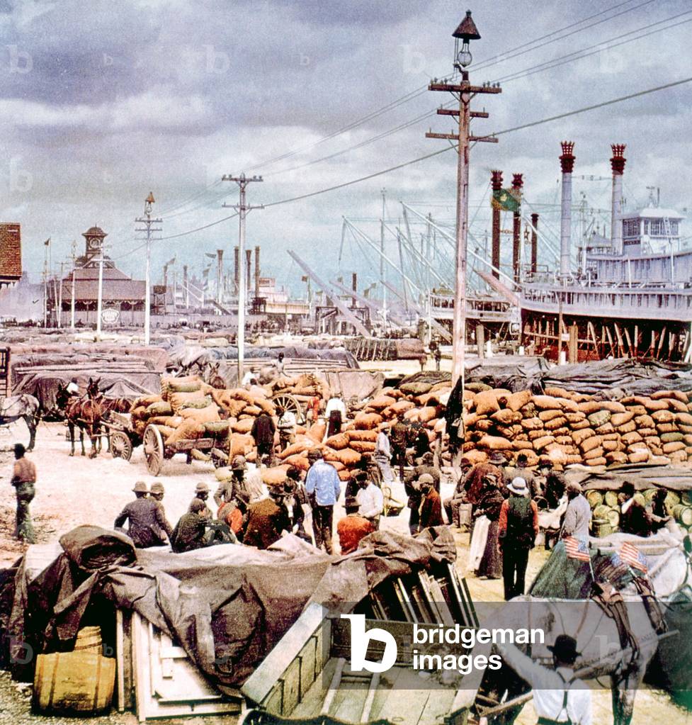 The Canal Street levee