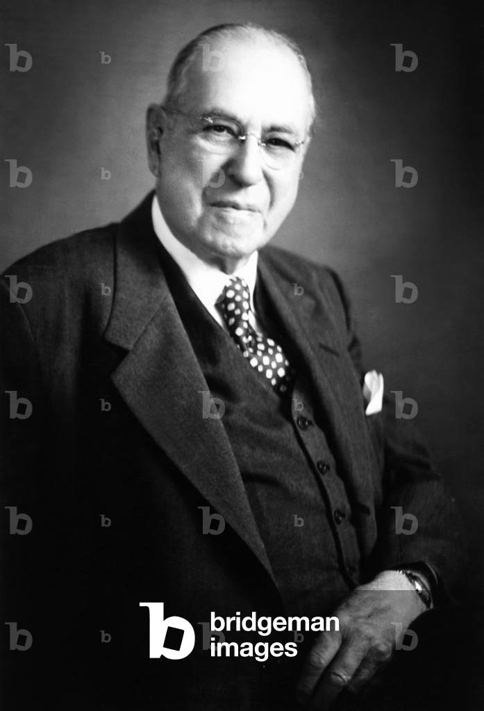 Dr. Charles Frederick Menninger. Founder of the Menninger Clinic in Topeka Kansas. c. 1935. He was the father of psychiatrists Dr. William C. Menninger and Dr. Karl A. Menninger