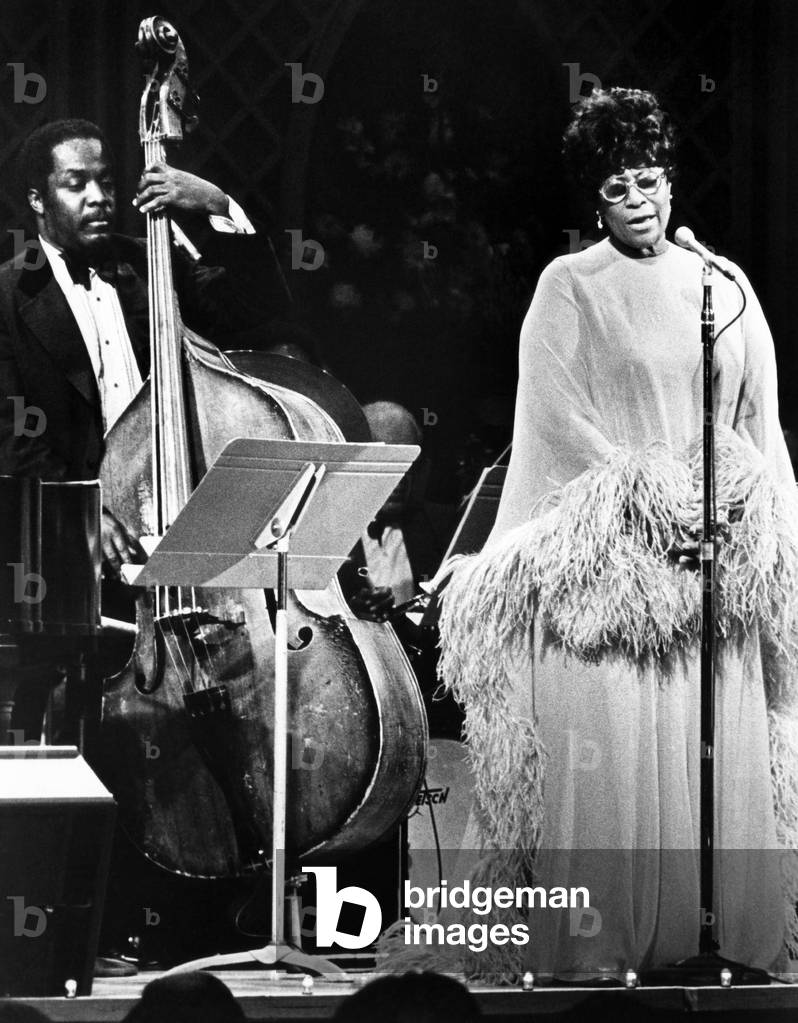 Ella Fitzgerald, performing on Evening at Pops c. 1970s.