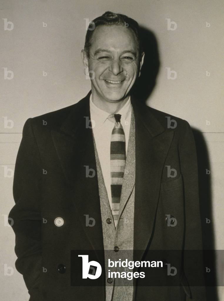 Burton Lane (1912-1997), composer for stage and motion pictures, best known for FINIAN'S RAINBOW (1947), and ON A CLEAR DAY YOU CAN SEE FOREVER (1956). He is credited with discovering the 11-year-old Judy Garland