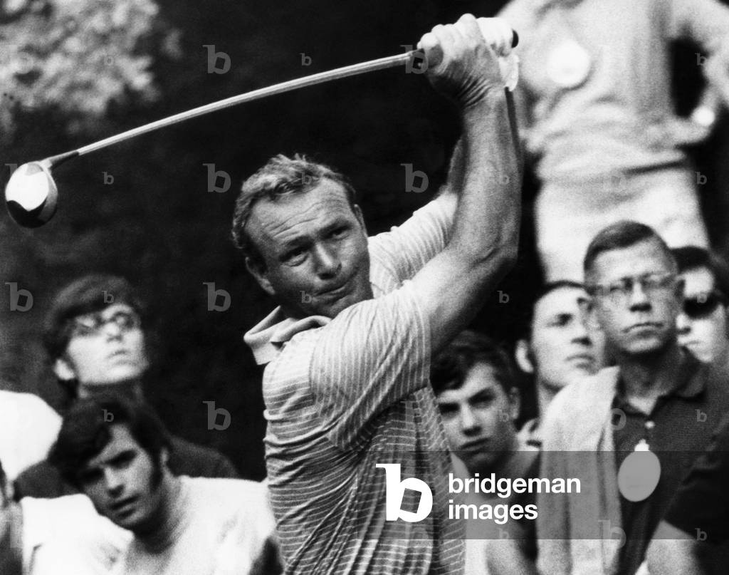 Arnold Palmer, American golfer, at the Westchester Open, New York, July 31, 1970