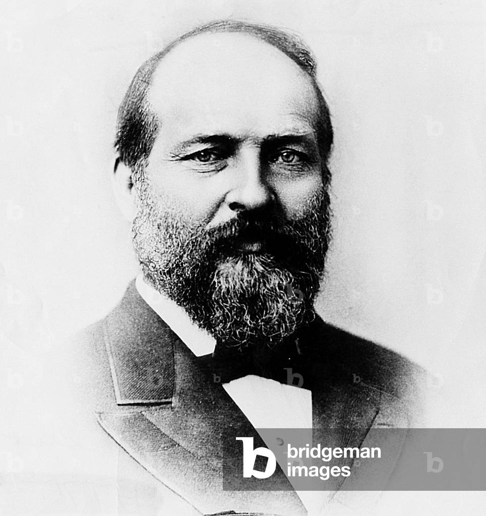 U.S.President James A. Garfield. (1831-1881).