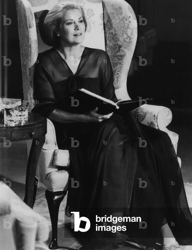 Princess Grace of Monaco, Giving a poetry reading to be aired on television, December 22, 1980.