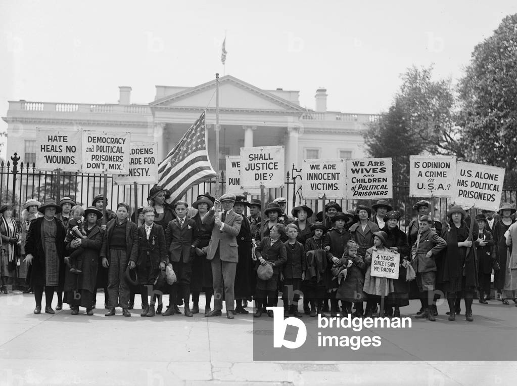 The Espionage Act of 1917 and Sedition Act of 1918 outlawed the use 