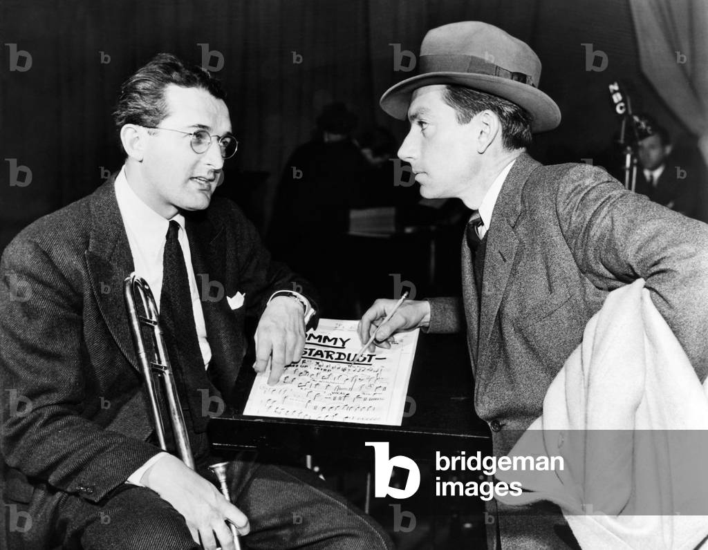 Tommy Dorsey and Hoagy Carmichael, 1939