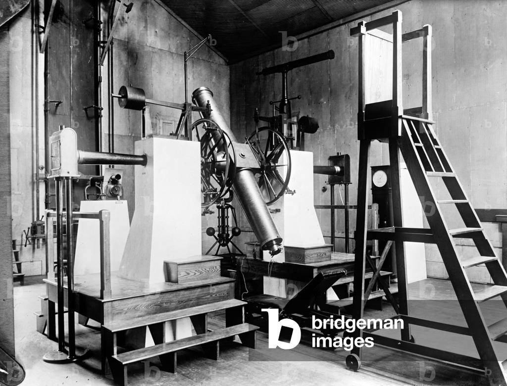 Astronomy, US Naval Observatory transit telescope, c. 1909-1919