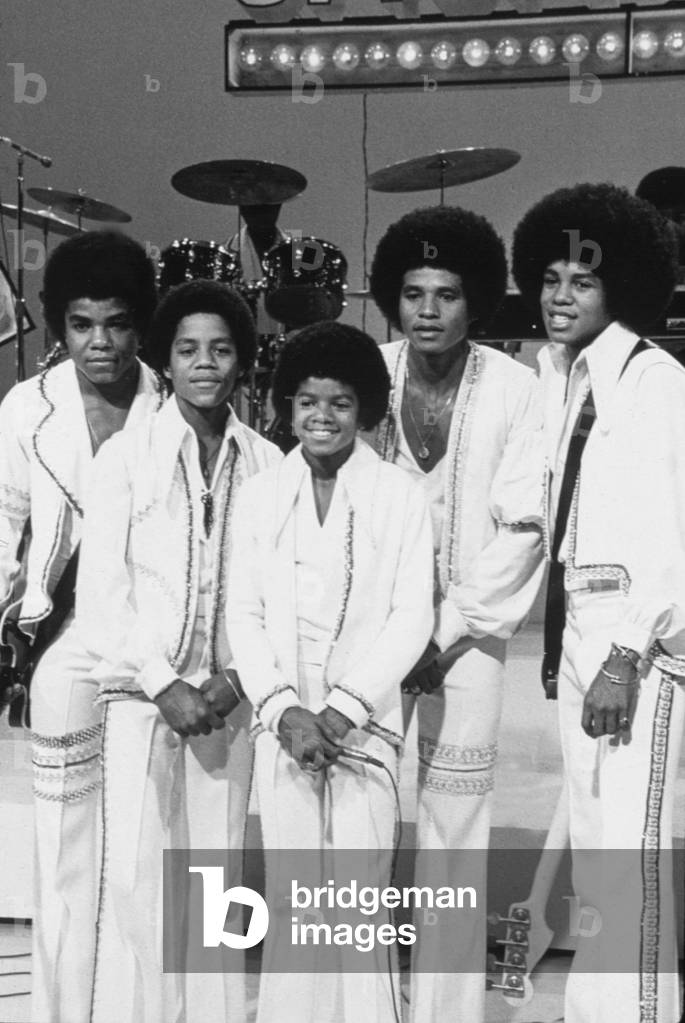 JACKSON FIVE, THE: group portrait shot, 1972
