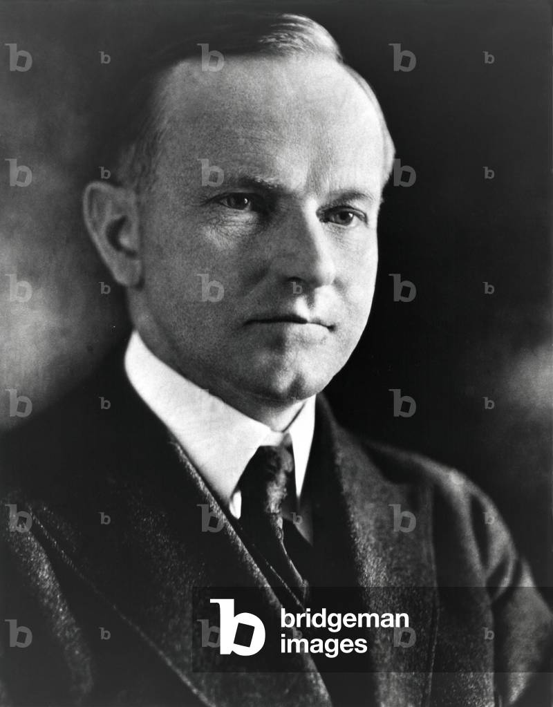 President Calvin Coolidge. c. 1923-1928. From 1907 to 1920, Coolidge worked his way up Massachusetts State politics to election as Governor in 1918