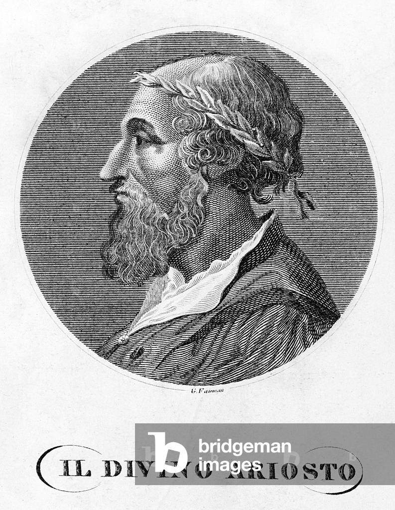 Lodovico Ariosto (1474-1533)of the epic poem ORLANDO FURIOSO (1516)