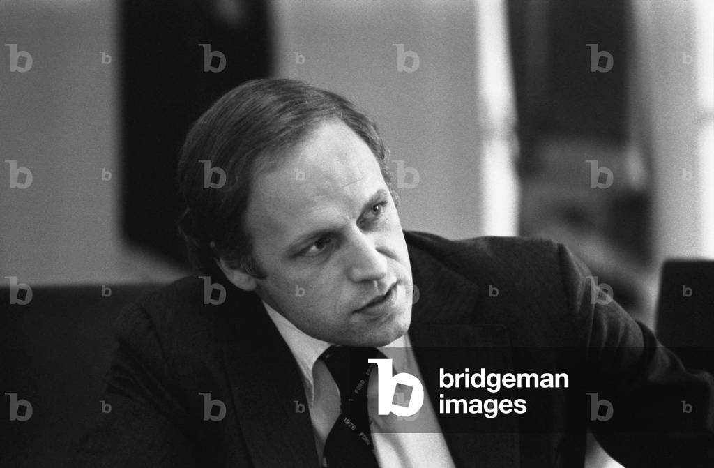 President Ford's Chief of Staff Dick Cheney in a meeting following the assassinations in Beirut of the US Ambassador and an economic counselor. June 17 1976