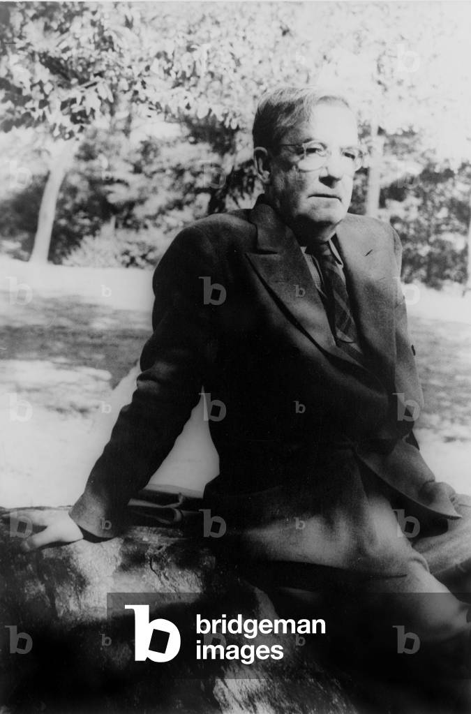 Sherwood Anderson (1876-1941) American writer of short story of great influence in the 1920's and 1930's. 1939 portrait