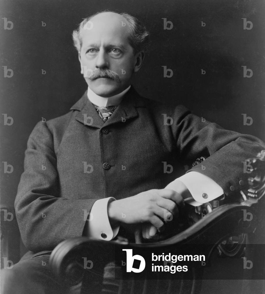 Percival Lowell (1855-1916) American Astronomer, founder of the Lowell Observatory at Flagstaff, Arizona. 