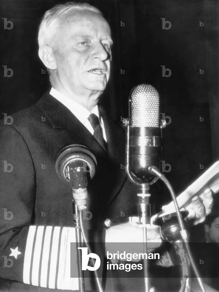 Fleet Admiral Chester Nimitz, testifying before the Senate Military Committee, November 17, 1945