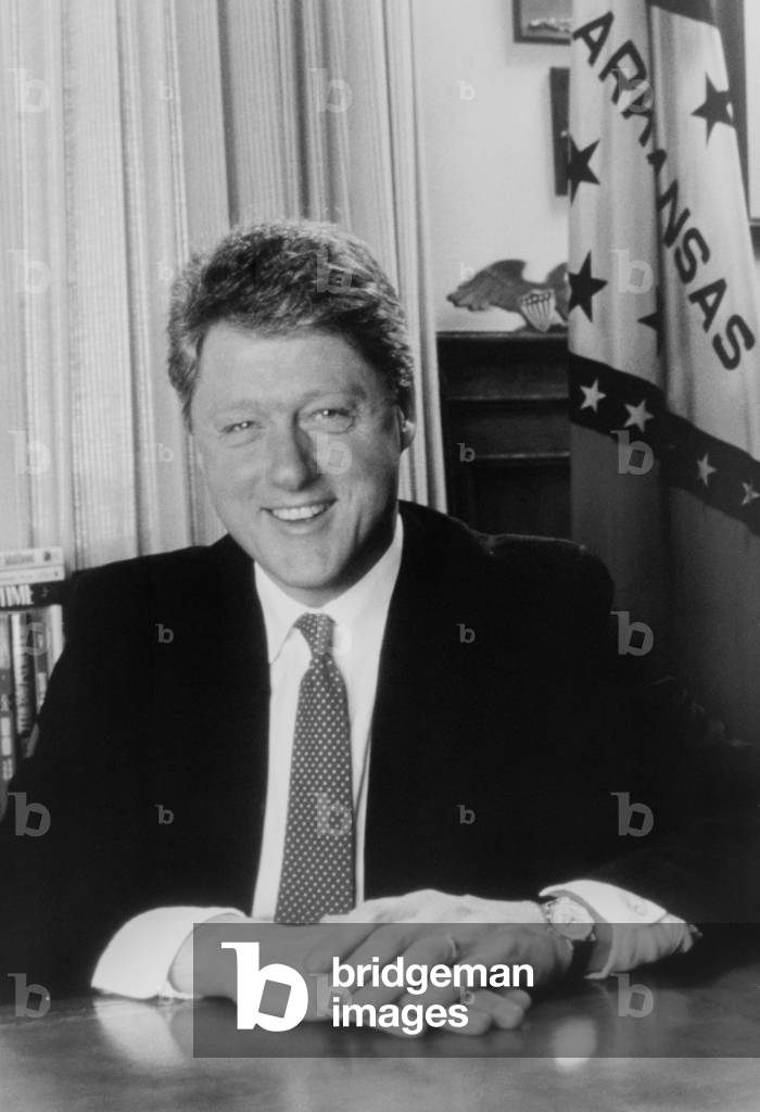William Jefferson Clinton as Governor of Arkansas in 1992