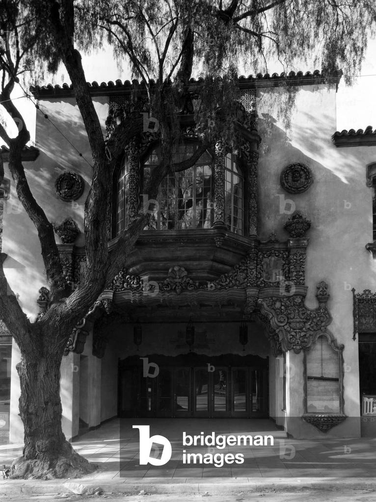 The exterior of the Hollywood Playhouse, Hollywood, California, c.1927.