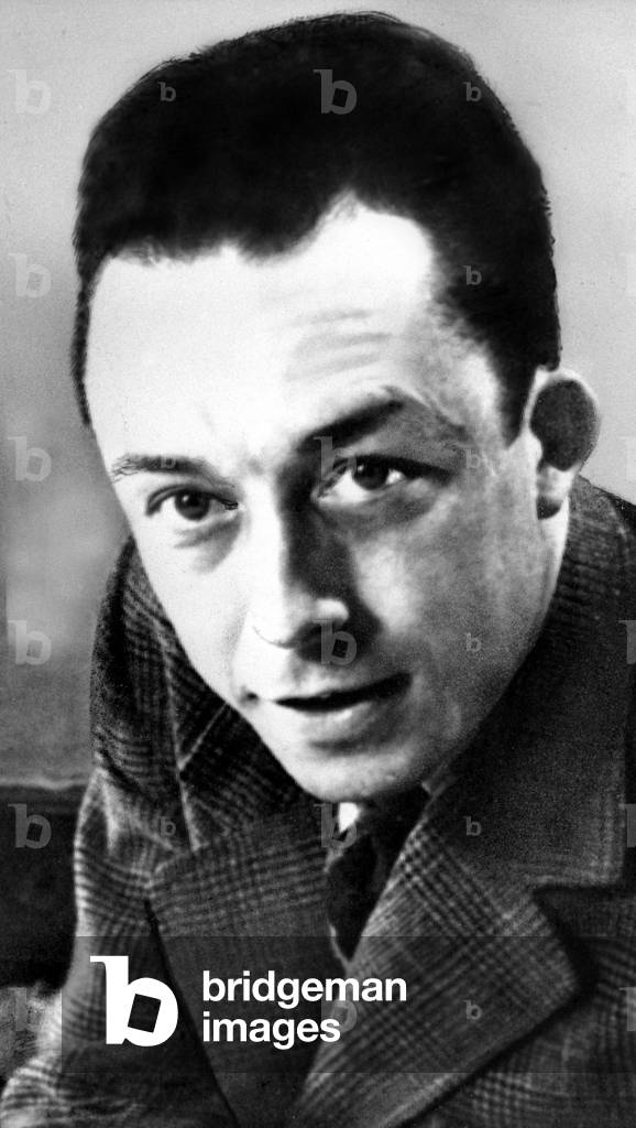 ALBERT CAMUS, Author, (1913-1960) Nobel Prize in Literature, 1957.