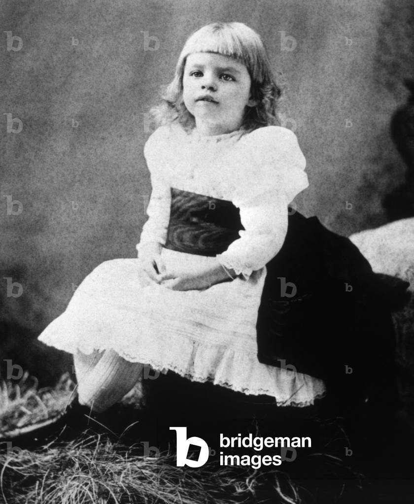 Eleanor Roosevelt (1884-1962), ca. 1889