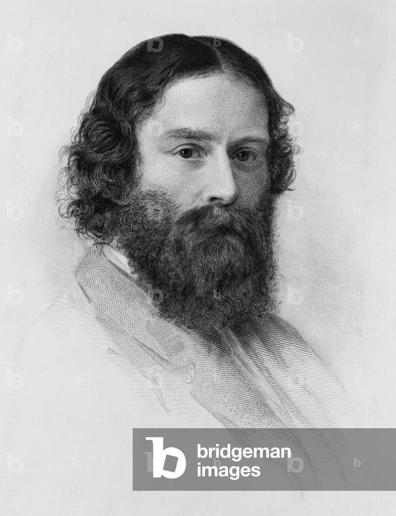 James Russell Lowell (1819-1891), American poet and writer increased appreciation of English literature through his critical essays and magazine essays. 1855