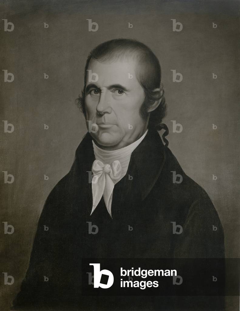 John Marshall (1755-1835), the Chief Justice of the U.S. Portrait by Cephas Thompson (1775-1856), a self taught American painter. c. 1810