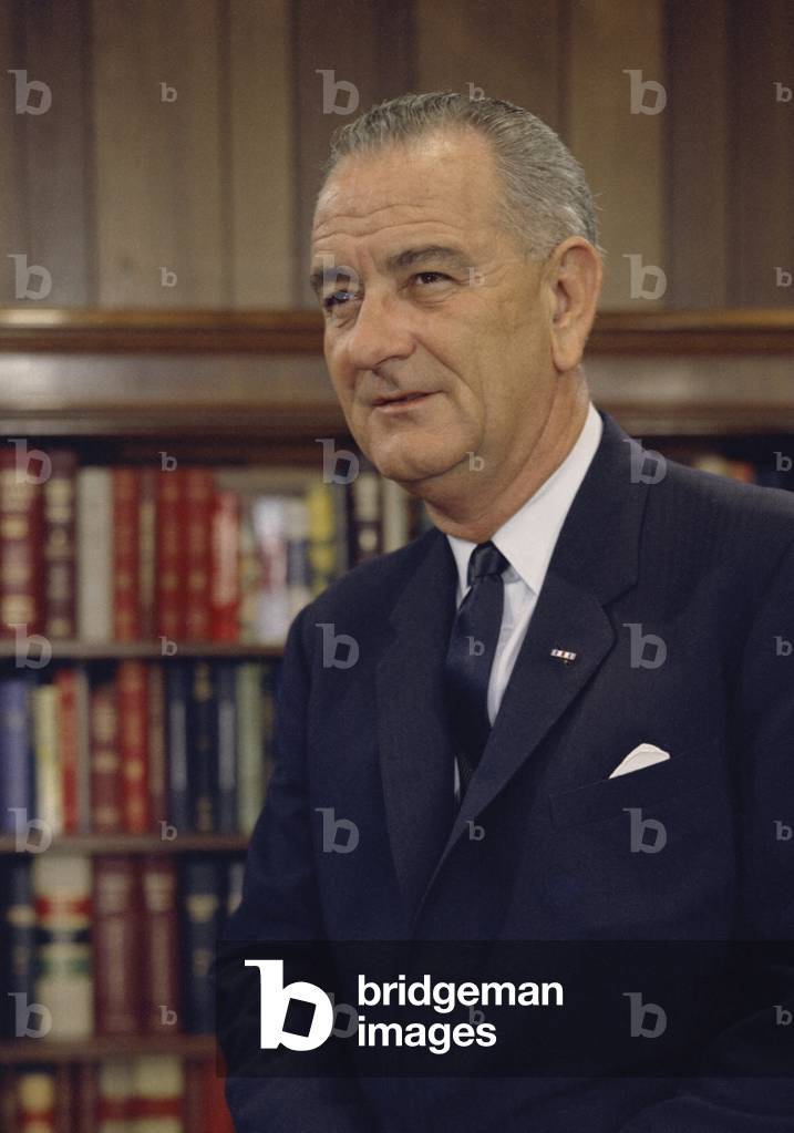 President Lyndon Johnson. White House portrait, c. 1963-68