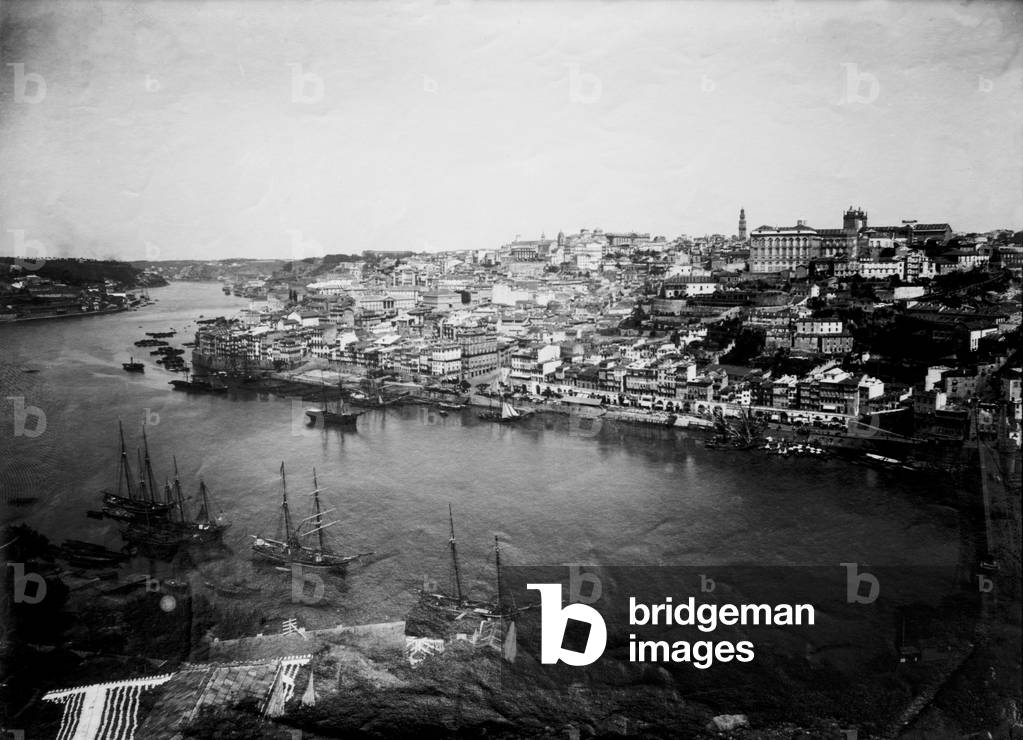 City view of Oporto, Portugal, January 24, 1919