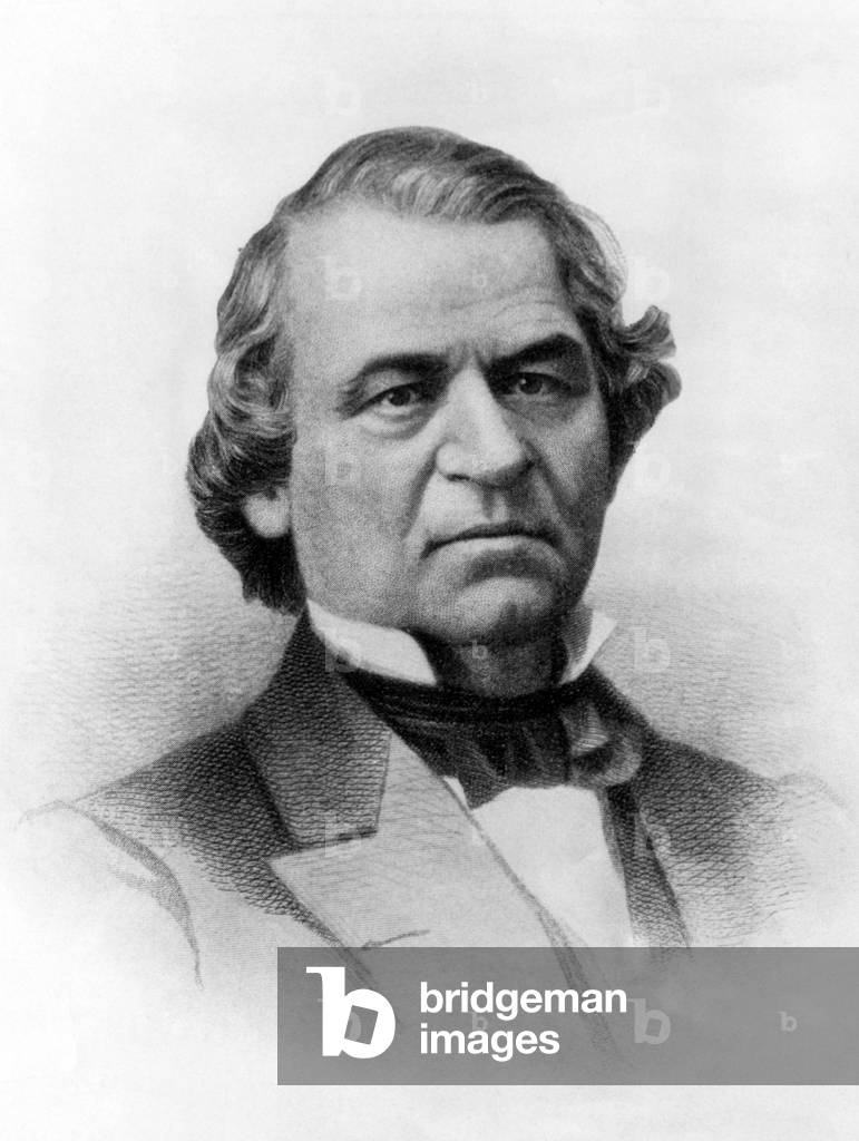 Andrew Johnson, 17th President, c. 1860s.