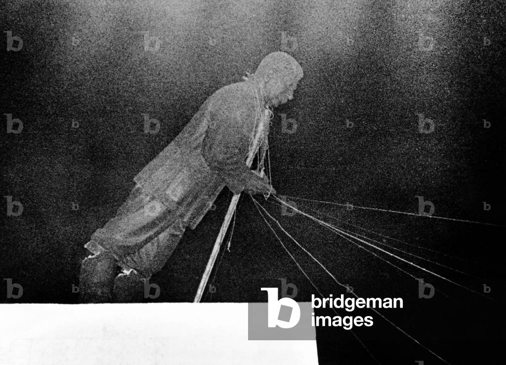 The 1956 Hungarian Uprising. A statue of Joseph Stalin was pulled down on the first day of the revolt against Soviet rule. The uprising started when students, workers and soldiers patriots rioted on Oct 23, 1956. They attacked Russian soldiers, Hungarian secret police, and Soviet symbols. Oct. 23, 1956