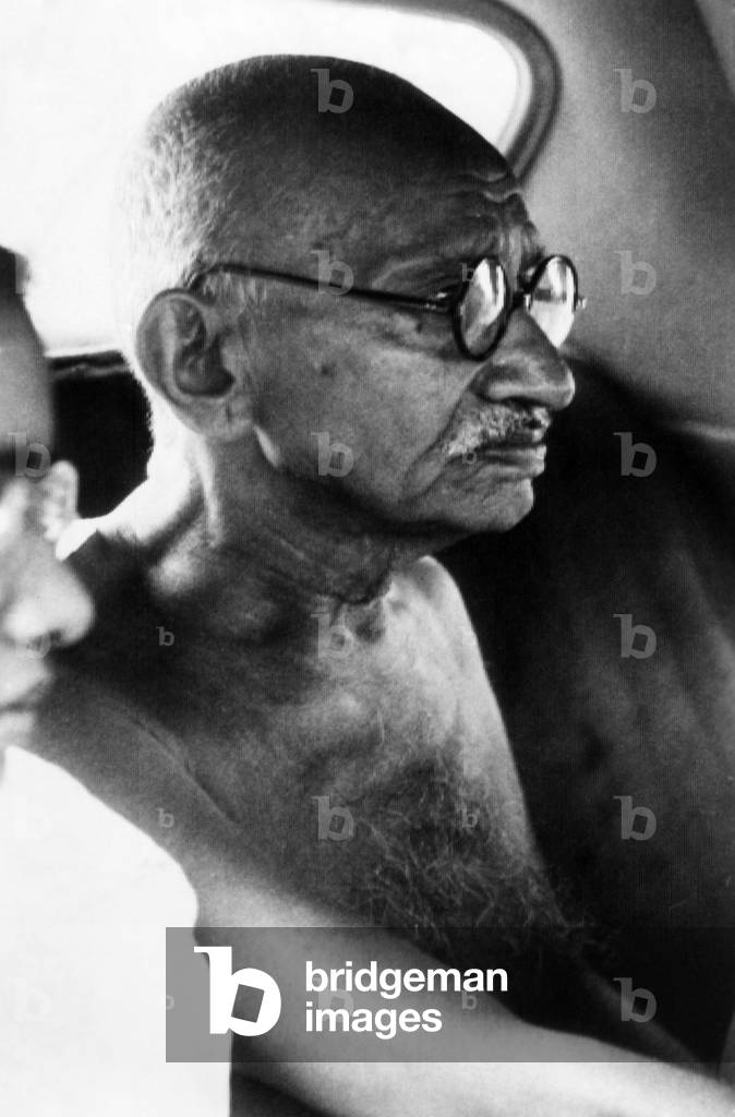 Mahatma Gandhi, ca 1947
