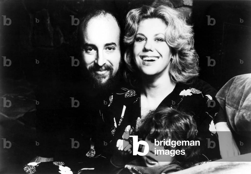Erica Jong, author, and family--husband Jonathan Fast and daughter Molly