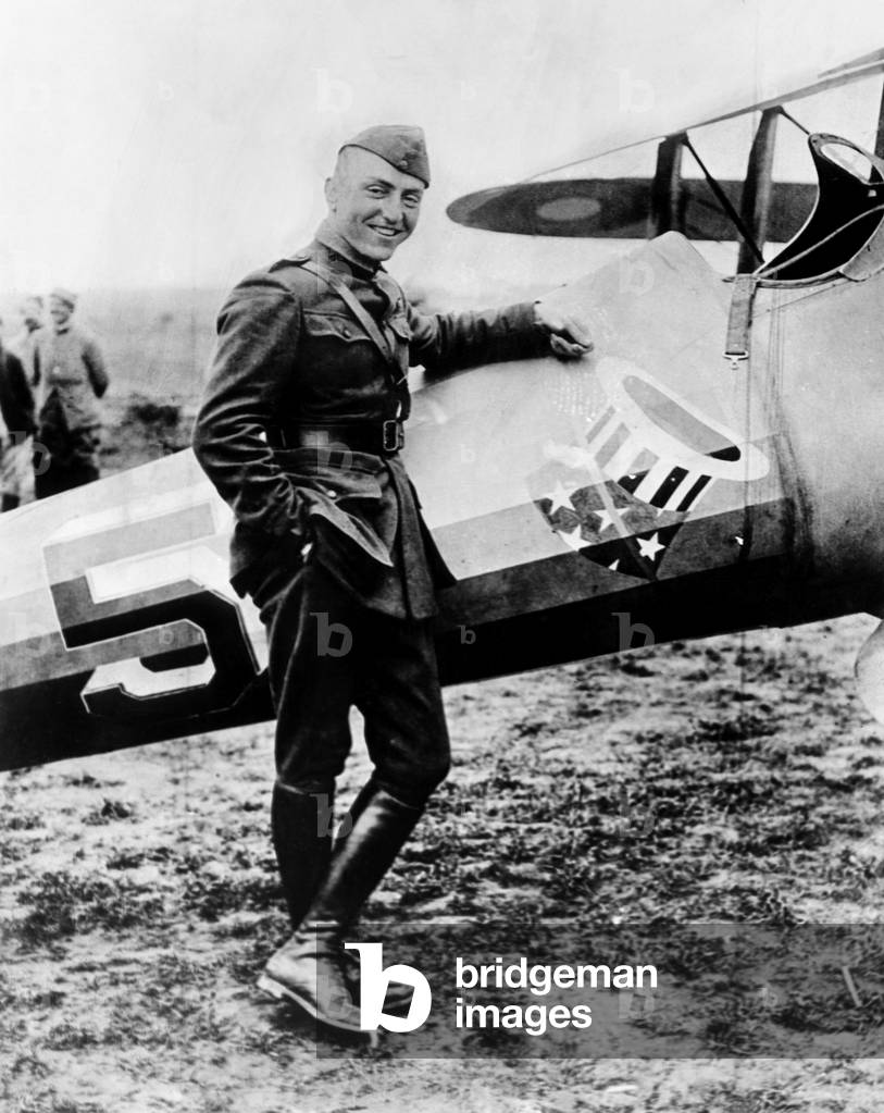 World War I fighter ace and air advisor Eddie Rickenbacker, (1890-1973), c. 1920.