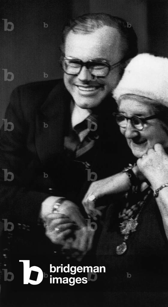 Jack Paar, and frequent audience guest Mrs. Miller, 1973