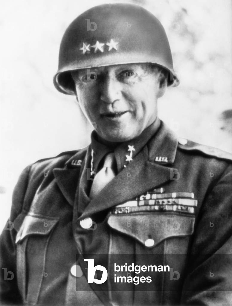 General George S. Patton Jr. (1885-1945), U.S. Army General, France, c.1944