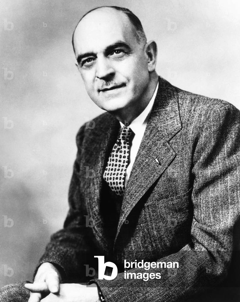 William Claire Menninger, President and Co-founder of the famed psychiatric clinic. 1956. His classification of mental disorders greatly influenced psychiatry