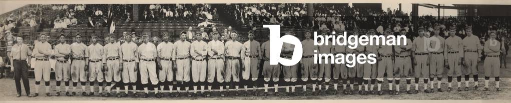 Washington baseball team, Schutz Group photographers, Washington DC, 1913