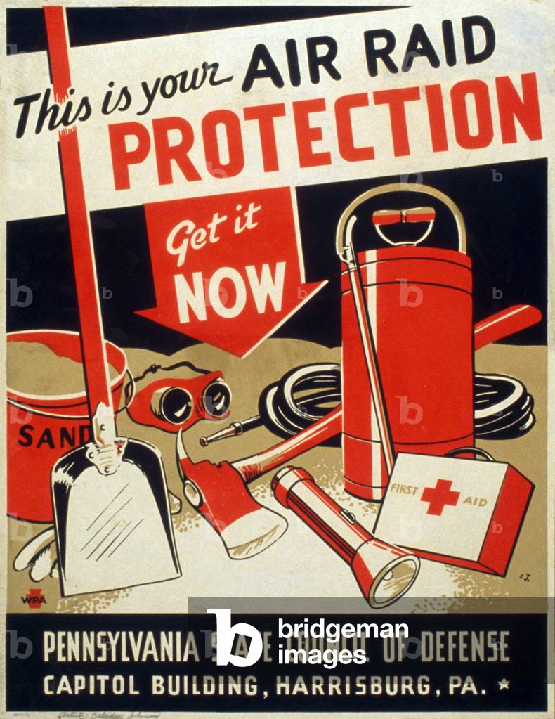 This is your air raid protection - Get it now, 1942 (poster)